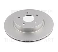 NK 2X Disque De Frein Ø292 Mm Ventilé Revêtu Pour Nissan Leaf ZE1 Électrique