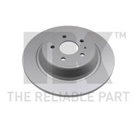 NK 2x Disque de Frein Ø316 MM Plein Recouvert Convient pour Ford Kuga II DM2
