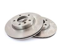 NK 2X Disque De Frein Avant Ø256 Mm Ventilé Pour Audi 80 8C B4 2.0 Cabriolet 8G7