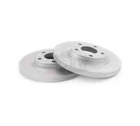 NK 2x Disque de Frein Avant Ø280 MM Plein Recouvert pour Audi A4 8D2 B5 1.6 1.9