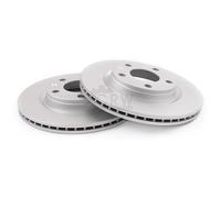 NK 2x Disque de Frein Avant Ø292 MM Ventilé pour BMW 1er E81 118d 118i E87 120d