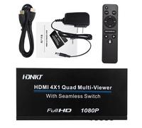 NK-941 HDMI 4X1 Quad Multi-Viewer 1080P 4in1 Out Commutateur d'écran HDMI avec 5 modes BT187