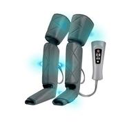 NK Appareil de massage pour jambes, 6 modes de massage complets et partiels, 4 niveaux d'intensité pour chaque mode, minuteur, fonction chaleur, compression d'air pour la relaxation musculaire.