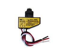 NK-BB/F50 Interrupteur automatique à détecteur de lumière 3,5A DC12V 24V 36V 48V Interrupteur de contrôle de détecteur de lumière crépusculaire à l'aube Interrupteur à cellule photoélectrique