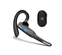 NK Casque d'écoute sans Fil avec Bluetooth 5.0 - Casque d'écoute avec kit Mains Libres, Microphone, Capture de la Voix Claire, Batterie de 100 mAh, étui de Transport Inclus - Iphone & Android