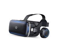 NK Casque Réalité Virtuelle - Casque VR avec Audio Compatible avec iPhone & Android (4,7" - 6,53" Smartphones), Angle de Vision 90-100 degrés, Rotation 360°, Cible et Pupille Réglable - Noir