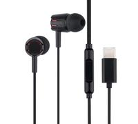 NK Écouteurs USB-C avec Microphone, Écouteurs Intra-Auriculaires, Câble 1,2 m, Contrôle du Volume et de la Lecture, Son Stéréo 10 mm, Design Ergonomique, Compatibles avec iPhone et Appareils USB-C