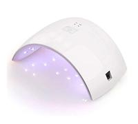 NK Lampe pour sèche-ongles- Gel, Acryliques, Semi-permanent, 18 Perles LED et Minuterie