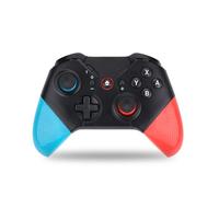 NK Manette Pro Switch sans fil - Wireless Pro Switch Controller avec fonction Macro/Wake/Turbo/Gyro Axis/Double Vibration/RGB Light - Noir/Rouge/Bleu