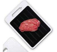 NK Planche pour décongeler les aliments + planche à découper (4 en 1) - Décongeler, couper, râper les épices et aiguiser les couteaux, antiadhésive et antidérapante, 36,5 x 25 x 1 cm (lave-vaisselle
