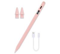 NK Stylet iPad 2018-2025 avec Attraction magnétique, léger, écran LED, Sensible au Toucher, autonomie 9 h, Compatible avec iPad 6/7/8/9/10/11, Air 3/4/5/6/7, Pro 11 1/2/3/4/5, Mini 5/6/7