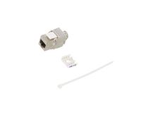 NK4003 Femelle RJ45 PIN : 8 Cat : 6a blindé, Système trapézoïdal : 8p8c IDC L...
