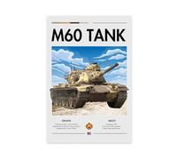 NKALFGH Impression sur toile représentant la guerre du Vietnam 50 x 75 cm