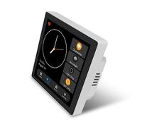 NKBSDKM 1 Pièce Tuya Smart Home Multiple Zigbee Smart Home Control Panel 4 Pouces Switch Panel In-Wall Touchscreen Control For Home-EUplug