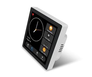 NKBSDKM 1 Pièce Tuya Smart Home Multiple Zigbee Smart Home Control Panel 4 Pouces Switch Panel In-Wall Touchscreen Control For Home-EUplug