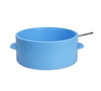 NKBSDKM Bol d'eau Chauffé 3,2L pour Chien Chat Bol pour Chien Chauffé Extérieur Bol Chauffé pour Animaux Étanche Bol Chauffé Intelligent Thermique-Bol Hiver Prise US