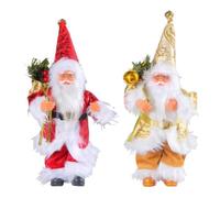 NKBSDKM Décorations de Noël du Père Noël Debout Image du Père Noël Décorations de Noël Décoration de Maison de Vacances B
