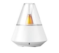 NKBSDKM Diffuseur D'Huiles Essentielles, Diffuseur D'Arômes de Parfum au Design Moderne pour Salon, Chambre à Coucher, Alimenté par USB, Capacité de 150 ML, Installation Facile, Blanc
