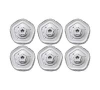 NKCVEZBW Accessoires compatibles avec Le Robot aspirateur Mop Pad Bot W10 : pièces de Rechange for Nettoyage Automatique et Chiffon(6pcs)