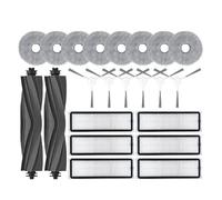NKCVEZBW Accessoires compatibles avec Les Robots L10 Prime / L10s Pro : Brosse latérale Principale, Filtre HEPA et lingette de Rechange(Light Grey)