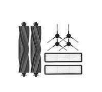 NKCVEZBW Accessoires et pièces compatibles avec l'aspirateur Robot D9 Max Gen2 : brosses latérales principales en Caoutchouc, lingettes de Nettoyage, filtres HEPA Rechange(Chocolate)