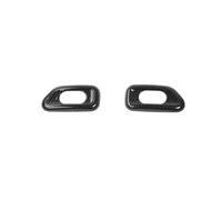 NKCVEZBW Autocollants for couvercle de bouton de verrouillage de poignée de porte compatibles avec Jeep Wrangler JK 2011 2012 2013 2014 2015 2016 2017 accessoires intérieurs de voiture(Carbon Fiber Gr