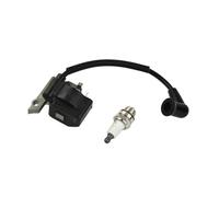 NKCVEZBW Bobine d'allumage compatible avec 41401303A et 41401308A. Compatible avec débroussailleuse FS38, FS45, FS55, FC55, HL45, HS45, 4140/400/1308. Pièces pour outils électriques de jardin.(B)