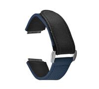 NKCVEZBW Bracelet de montre FKM personnalisé compatible avec les bracelets de montre Richard, fermeture auto-agrippante, en fluoroélastomère RM011 RM030 RM005 RM055 RM35-01(Blue)
