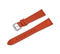 NKCVEZBW Bracelet de montre vintage 18 mm, 19 mm, 20 mm, 22 mm, bracelet de rechange souple à dégagement rapide, compatible avec les montres classiques et rétro for hommes et femmes.(Orange,22mm)