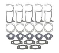 NKCVEZBW Carter de Cylindre Ket, Compatible avec tronçonneuse Husqvarna 55 51 50, pièce de Rechange 501761802