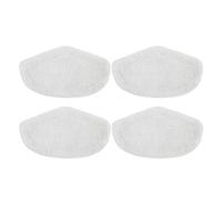 NKCVEZBW Chiffon de Nettoyage Lavable Compatible avec Le kit d'aspirateur Vapeur Polti Vaporetto PAEU0332, pièces Rechange en Microfibre(4pcs)
