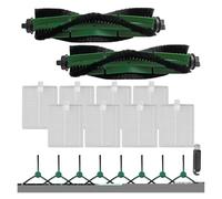 NKCVEZBW Compatible avec 105 Compatible Combo Essential Y0140 Brosse Principale brosses latérales Filtre aspirateur Accessoires for appareils ménagers(B)