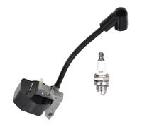 NKCVEZBW Compatible avec 4098017R 4138722R Bobine d'allumage Compatible avec Oleo Mac Efco Emak 8220 8260D JET220 JET260 JET300 PA1030 PA1040 SO2550 Stark 2500S 2500T 26