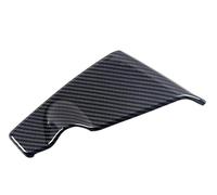 NKCVEZBW Compatible avec la Kia EV6 2021-2023 à conduite à gauche! Garniture décorative for panneau supérieur de levier de vitesse, ABS noir carbone, 1 pièce