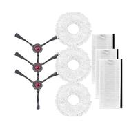 NKCVEZBW Compatible avec l'aspirateur Robot DEEBOT N9+ K10 Yeedi, Couvercle de Brosse Principale, boîte à poussière, Filtre HEPA, Module de Chiffon, Accessoires for la Maison(11)