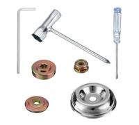 NKCVEZBW Compatible avec Le kit d'adaptateur de tête de boîte de Vitesses Compatible avec Husqvarna 232R 235FR 235R 235RII 241R 333RJ 335FR 335LS 336FR Jonsered BC2235 BC2236 CC2036