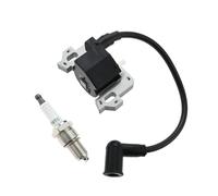 NKCVEZBW Compatible avec Le kit de Bobine d'allumage et de Bougie d'allumage Compatible avec Le Moteur de Tondeuse à Gazon Honda 30500-ZL8-004 30500-ZL8-014 30500-ZOJ-003 GCV135 GCV160 GSV190 HRR216