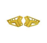 NKCVEZBW Compatible avec Les Accessoires de Moto 2024, Repose-Pieds arrière, plaques de Protection for Talons, Compatible avec Kawasaki Z900 Z 900 2017-2023 2022 2021 2020 2019(Gold)