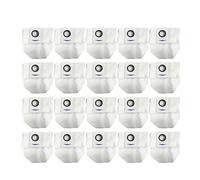 NKCVEZBW Compatible avec Les Accessoires de Sac à poussière for aspirateur Robot DEEBOT X1 OMNI/T10 Turbo/T20 Omni/T20/T20 Max/T20 Pro/X&T Series(20pcs)