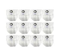 NKCVEZBW Compatible avec Les Accessoires de Sac à poussière for aspirateur Robot DEEBOT X1 OMNI/T10 Turbo/T20 Omni/T20/T20 Max/T20 Pro/X&T Series(12pcs)
