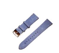 NKCVEZBW Compatible avec les bracelets de montre souples à dégagement rapide de 20 mm, 22 mm, 4 mm, 16 mm, 18 mm, marron, en cuir de veau, accessoires for femmes et hommes(Violet,18mm)