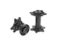 NKCVEZBW Compatible avec les moyeux de roues avant et arrière modifiés Sur Ron, pièces CNC for moto tout-terrain SUR-RON(Black Front Rear Hub)