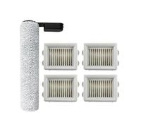 NKCVEZBW Compatible avec Les pièces de Rechange for aspirateur Robot Laveur de Sol A20, A20Pro et FlexiPro, Brosse à Rouleau Souple, Filtre HEPA, Accessoires(08)