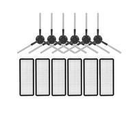 NKCVEZBW Compatible avec Les pièces Xiaomi Mijia M30 D102 / X20 Max D109GL Pro D102GL, Brosse latérale Principale, Filtre, Chiffon de Nettoyage, Sac à poussière(Pink)