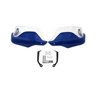NKCVEZBW Compatible avec Les protège-Mains 700MT, Les Pare-Brise, Les Accessoires de Moto CFMOTO 700MT MT 700 MT700 2024 2025(Blue Clear Set)