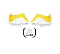 NKCVEZBW Compatible avec Les protège-Mains 700MT, Les Pare-Brise, Les Accessoires de Moto CFMOTO 700MT MT 700 MT700 2024 2025(White Yellow Set)