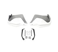 NKCVEZBW Compatible avec Les protège-Mains et Les protège-guidons de Moto CFMOTO 800MT 800 MT, Accessoires de Moto(White Grey Set)
