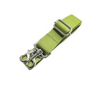 NKCVEZBW Compatible avec les sangles de sac AIMIYOUNG, ceinture en Nylon for hommes, bandoulière for à main, porte-documents, accessoire remplacement large et Long(Light green 150cm,Black metal)