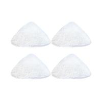 NKCVEZBW Compatible avec Les serpillères à Vapeur Vileda, Chiffon Triangulaire for Nettoyage de Sol, Forte Absorption d'eau et séchage Rapide(4pcs)