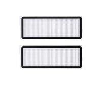 NKCVEZBW Compatible avec Q Revo Pro, Accessoire S de Filtre Principal Lavable, Brosse latérale, Sac à poussière, pièces d'aspirateur Robot en Option(Washable Filter 2PC)